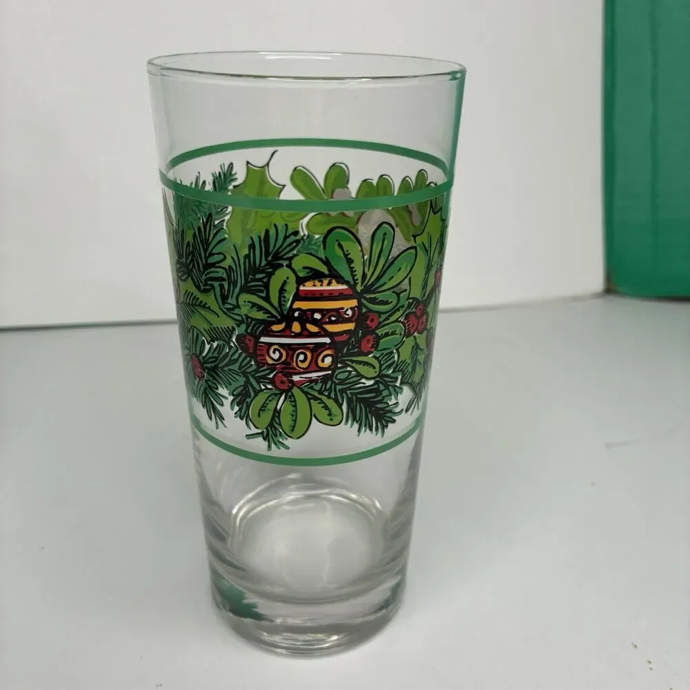 Libbey vintage christmas